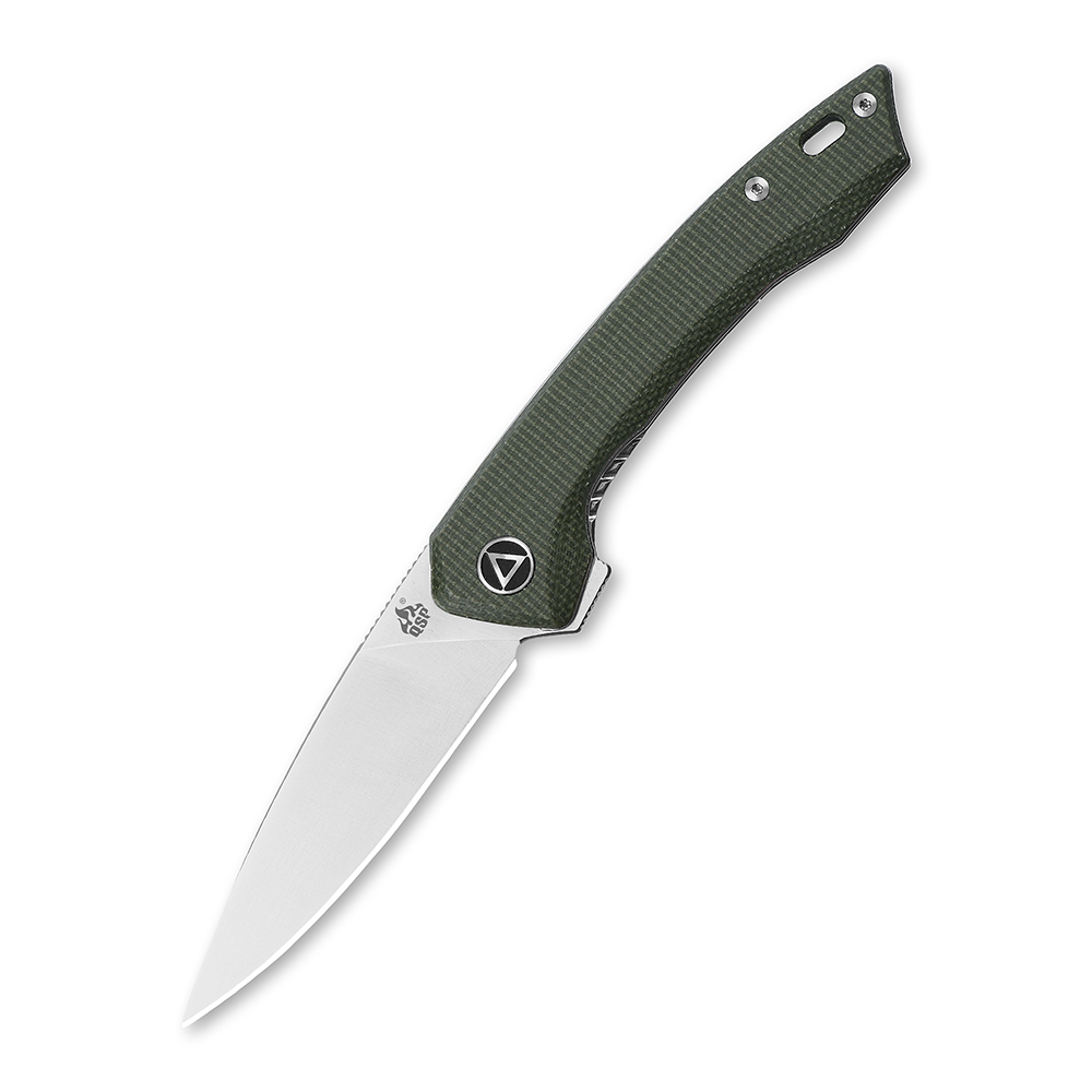 QSP- LEOPARD- QS135-C-Green Micarta - slika 4