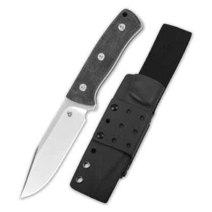 QSP BISON QS134 - Fiksni nož Black Micarta - slika 2